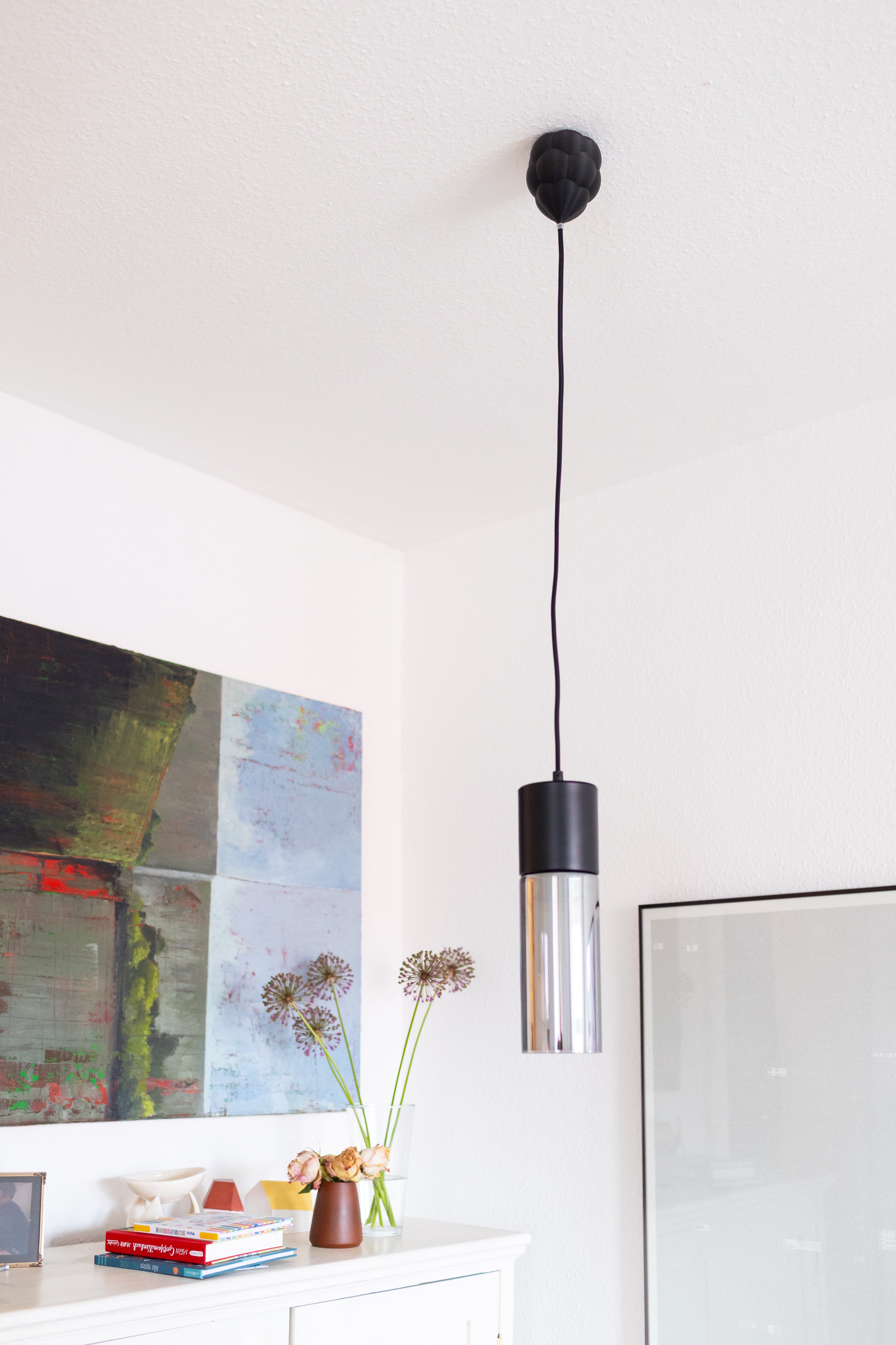 Lampenbaldachin - Beere Mattschwarz