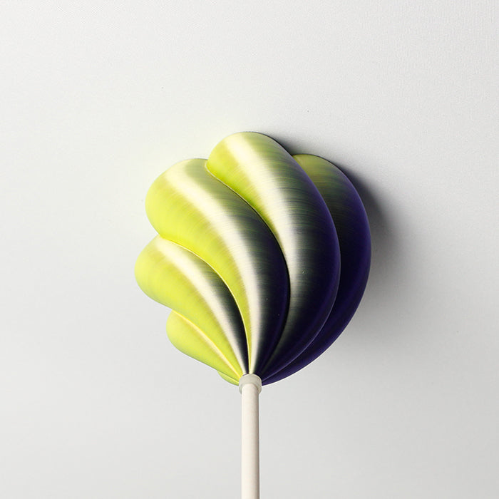 Lampenbaldachin - Tulpe Twist Duo Grün-Lila
