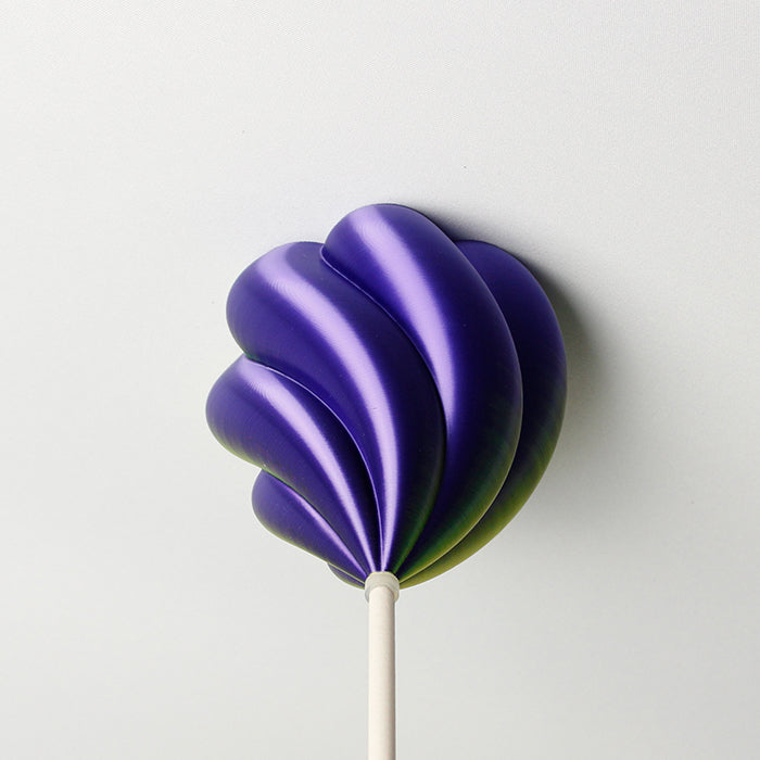 Lampenbaldachin - Tulpe Twist Duo Grün-Lila