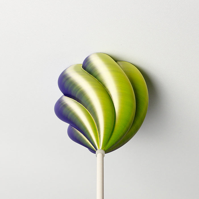 Lampenbaldachin - Tulpe Twist Duo Grün-Lila