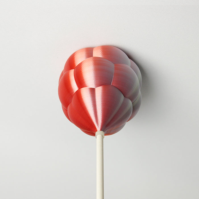 Lampenbaldachin - Beere Duo Pink-SIlber