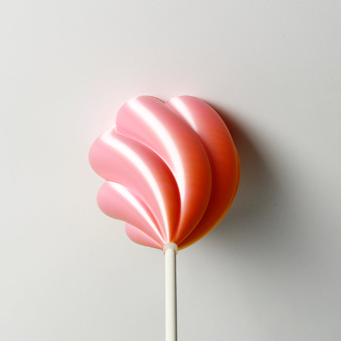 Lampenbaldachin - Tulpe Twist Duo Pink-Gelb