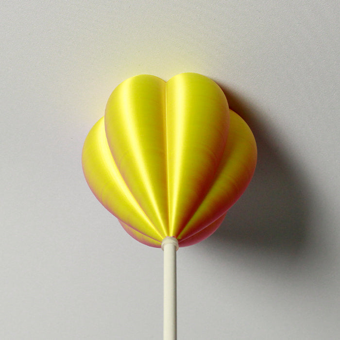 Lampenbaldachin - Tulpe Duo Pink-Gelb